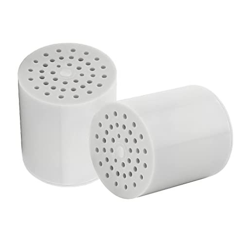 HASTHIP 2Pcs Replacement Water Filter Cartridge, 15-Layer Shower Head Filter Hard Water Filter, Reduces Chemicals & Chlorine, Remove Hard Water Impurities, Heavy Metal, Cartridge Only (White) HASTHIP 2Pcs Replacement Water Filter Cartridge, 15-Layer Shower Head Filter Hard Water Filter, Reduces Chemicals & Chlorine, Remove Hard Water Impurities, Heavy Metal, Cartridge Only (White)